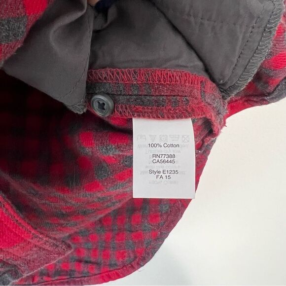 Madewell Ex-Boyfriend Plaid Flannel Button Down Shirt Long Sleeve Sz Small - Picture 8 of 8